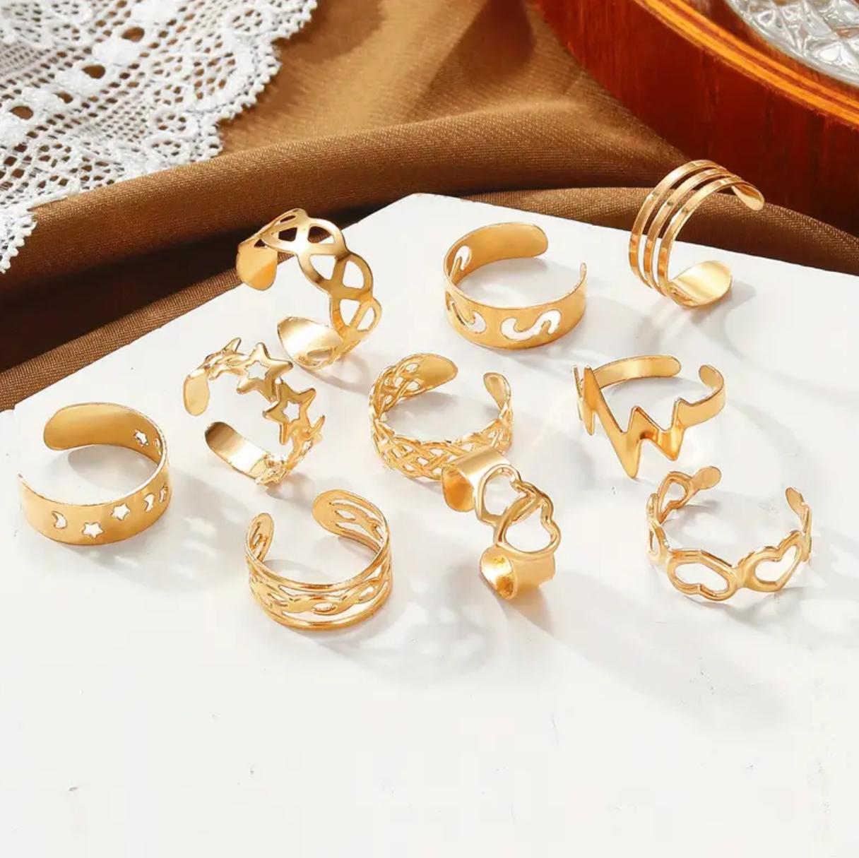 Ensemble chic étoilé Gold