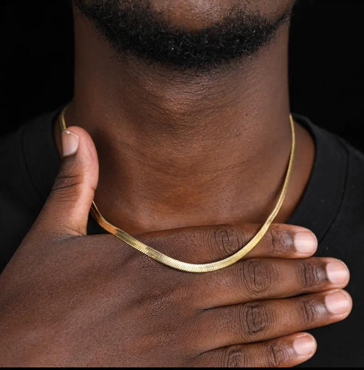 Le collier gold snake