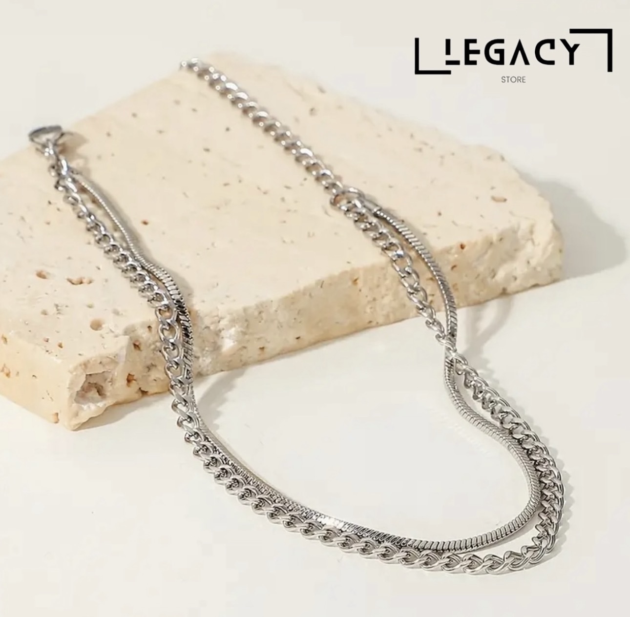 Le Bracelet Duo silver
