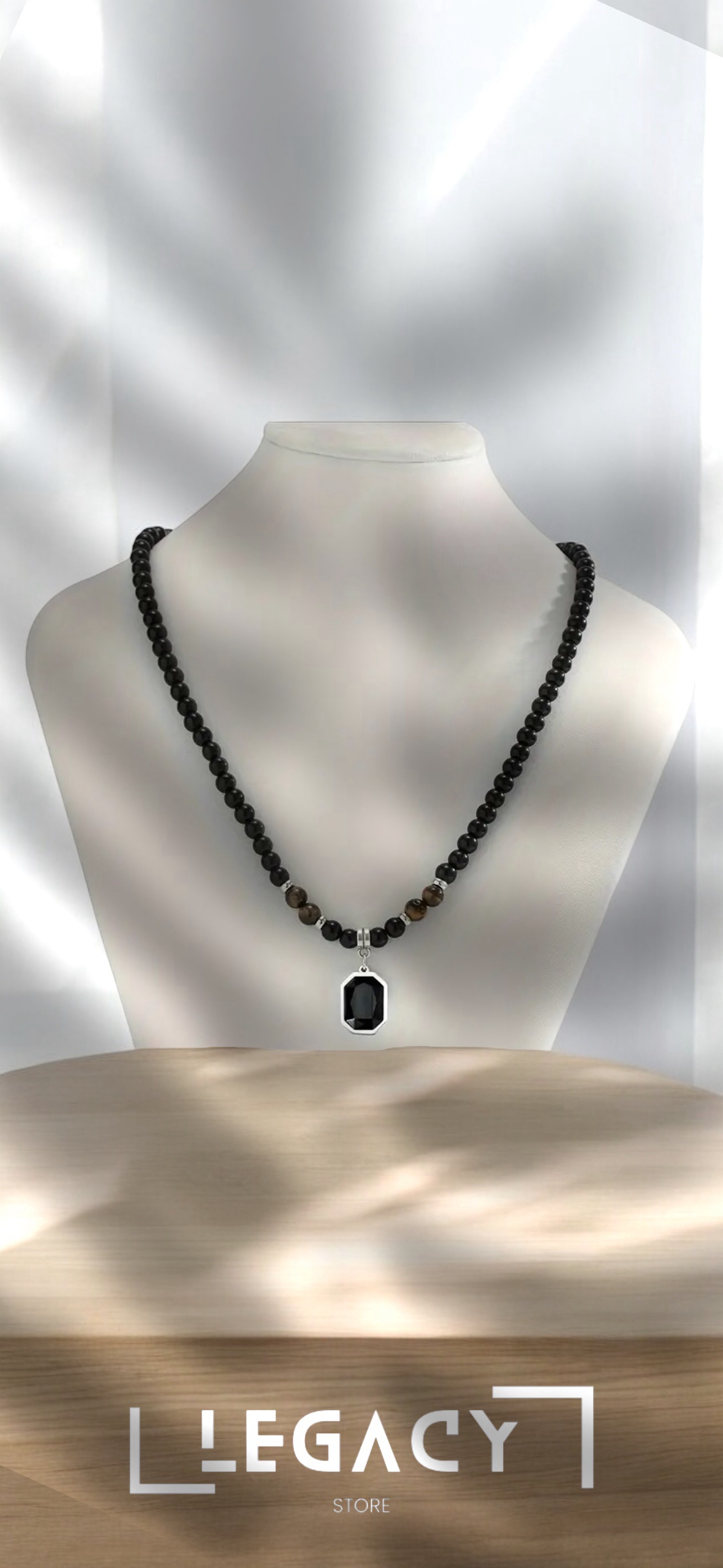 Le collier Ebene Majestueuse – Image 4
