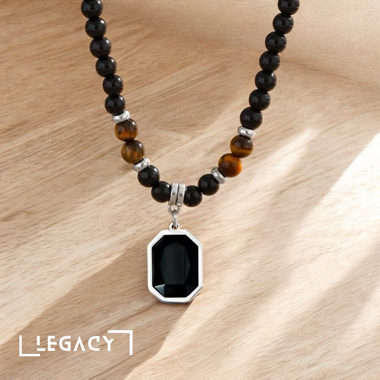 Le collier Ebene Majestueuse – Image 3