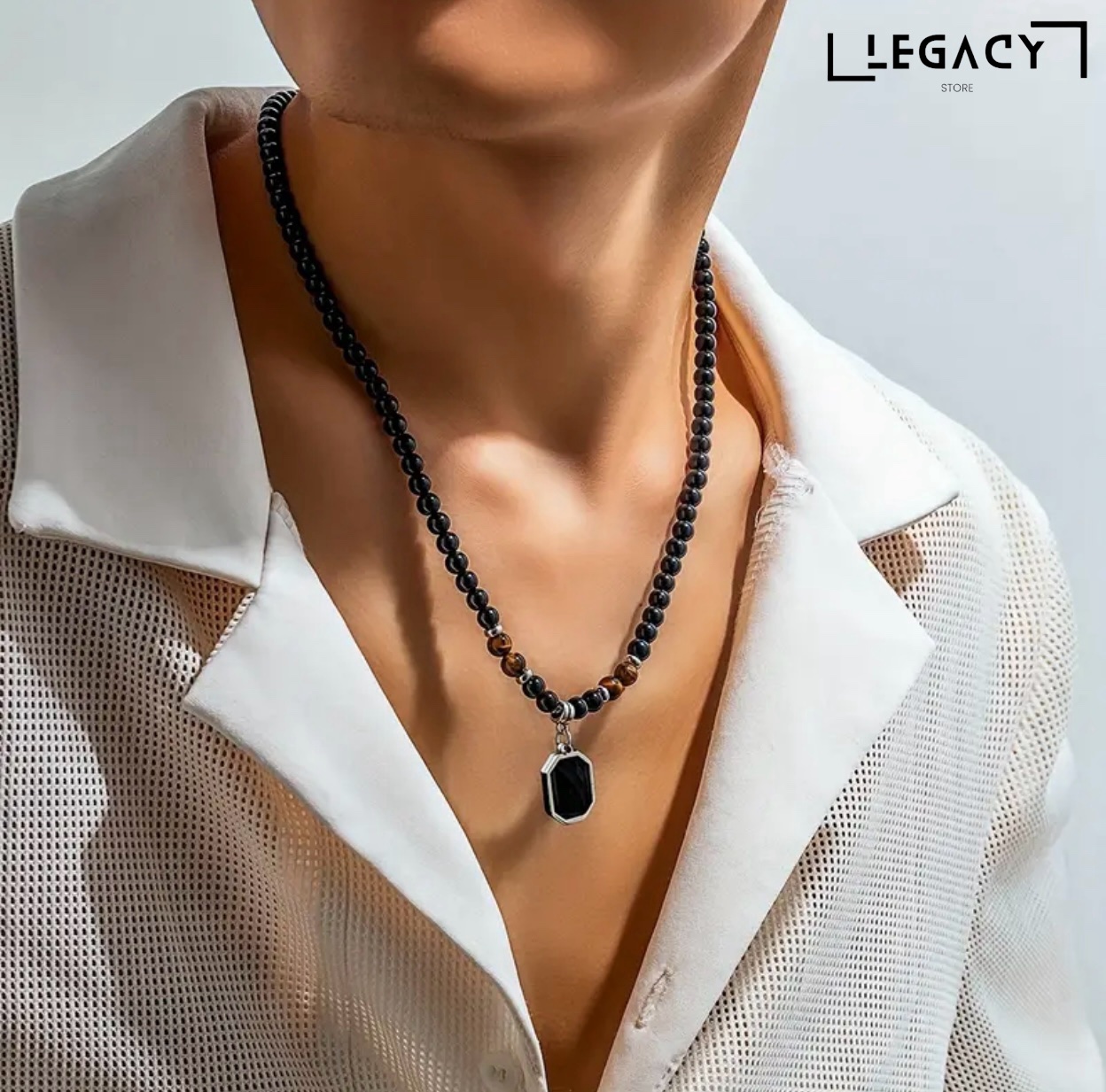 Le collier Ebene Majestueuse – Image 2