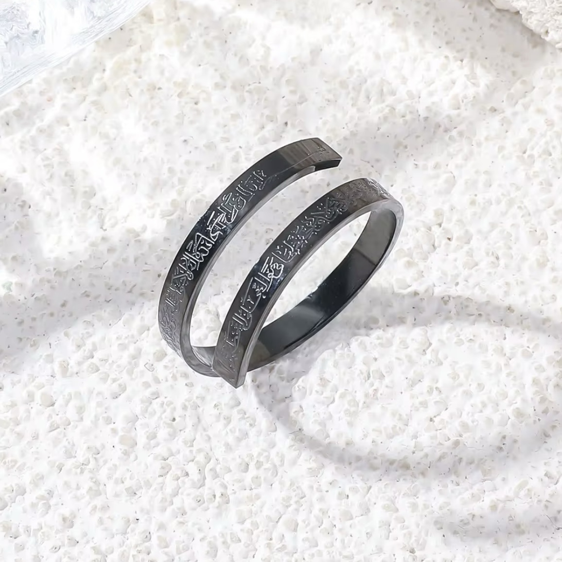 Bague Ayat Al-Kursi – Élégance & Protection 🕌 – Image 8