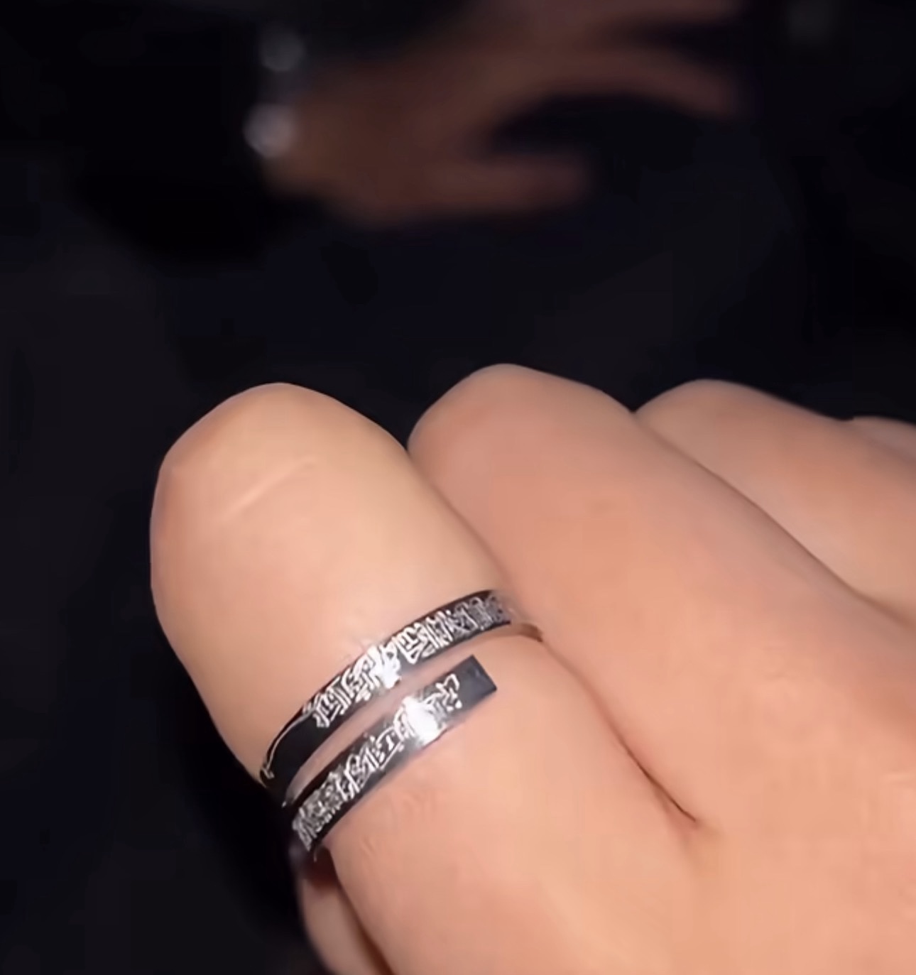 Bague Ayat Al-Kursi – Élégance & Protection 🕌 – Image 3