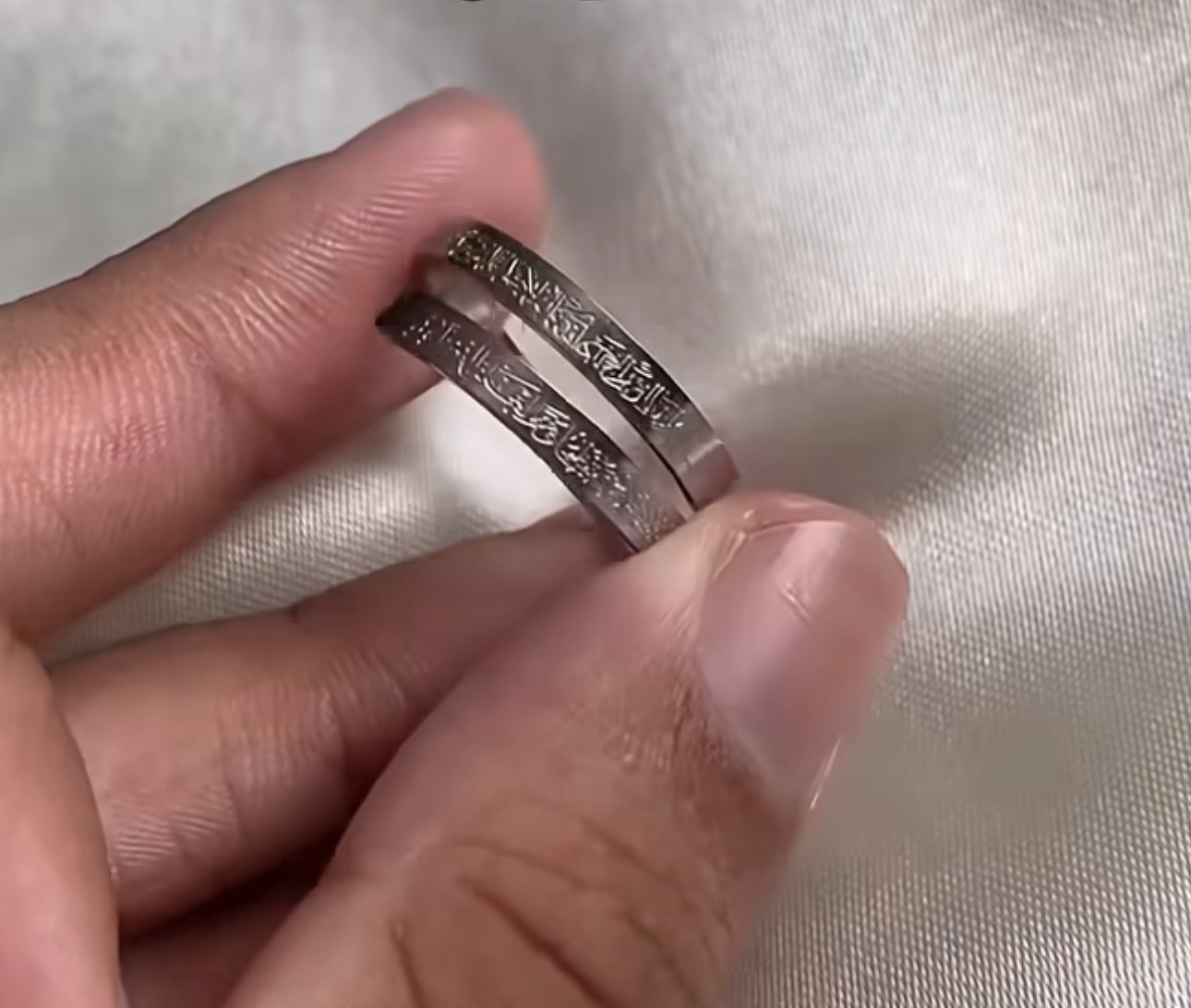 Bague Ayat Al-Kursi – Élégance & Protection 🕌 – Image 4