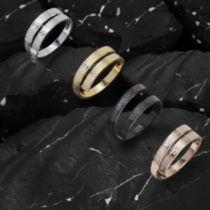 Bague Ayat Al-Kursi – Élégance & Protection 🕌