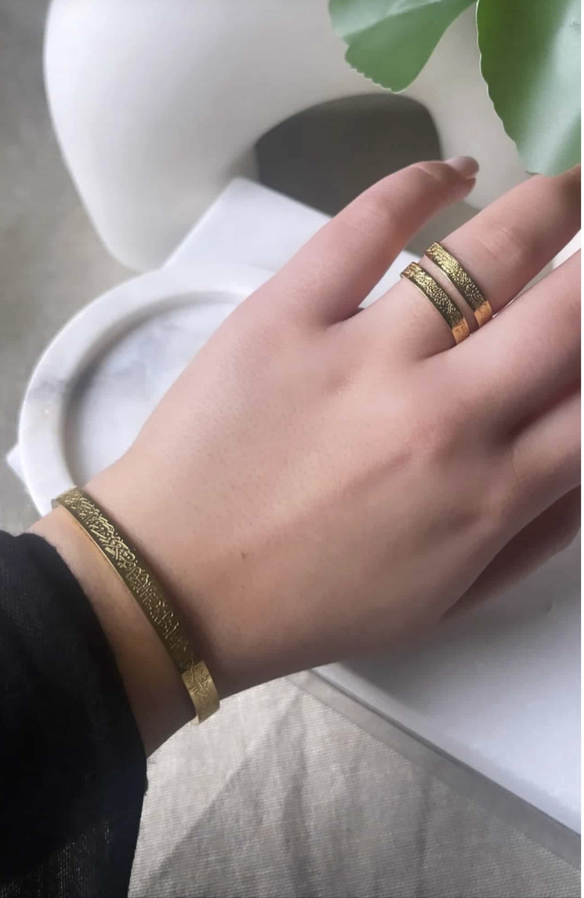 Bague Ayat Al-Kursi – Élégance & Protection 🕌 – Image 13