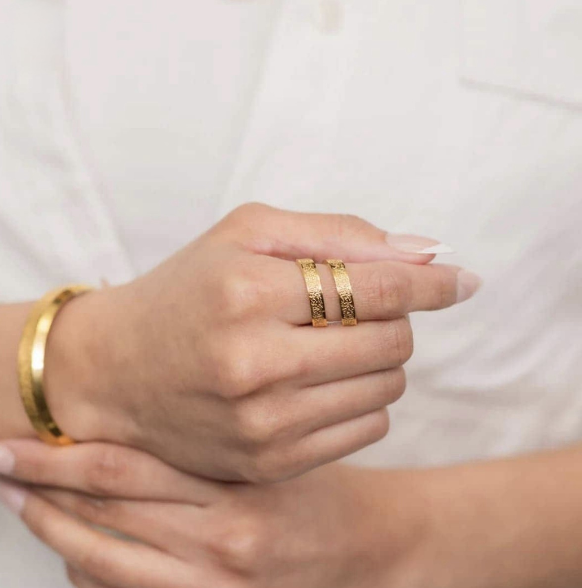 Bague Ayat Al-Kursi – Élégance & Protection 🕌 – Image 11