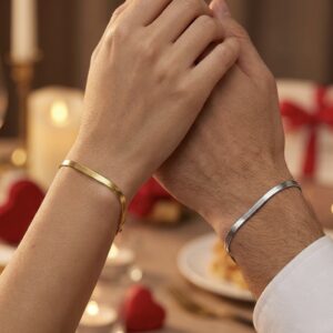 duo-bracelets-sun-moon-acier-inoxydable316L